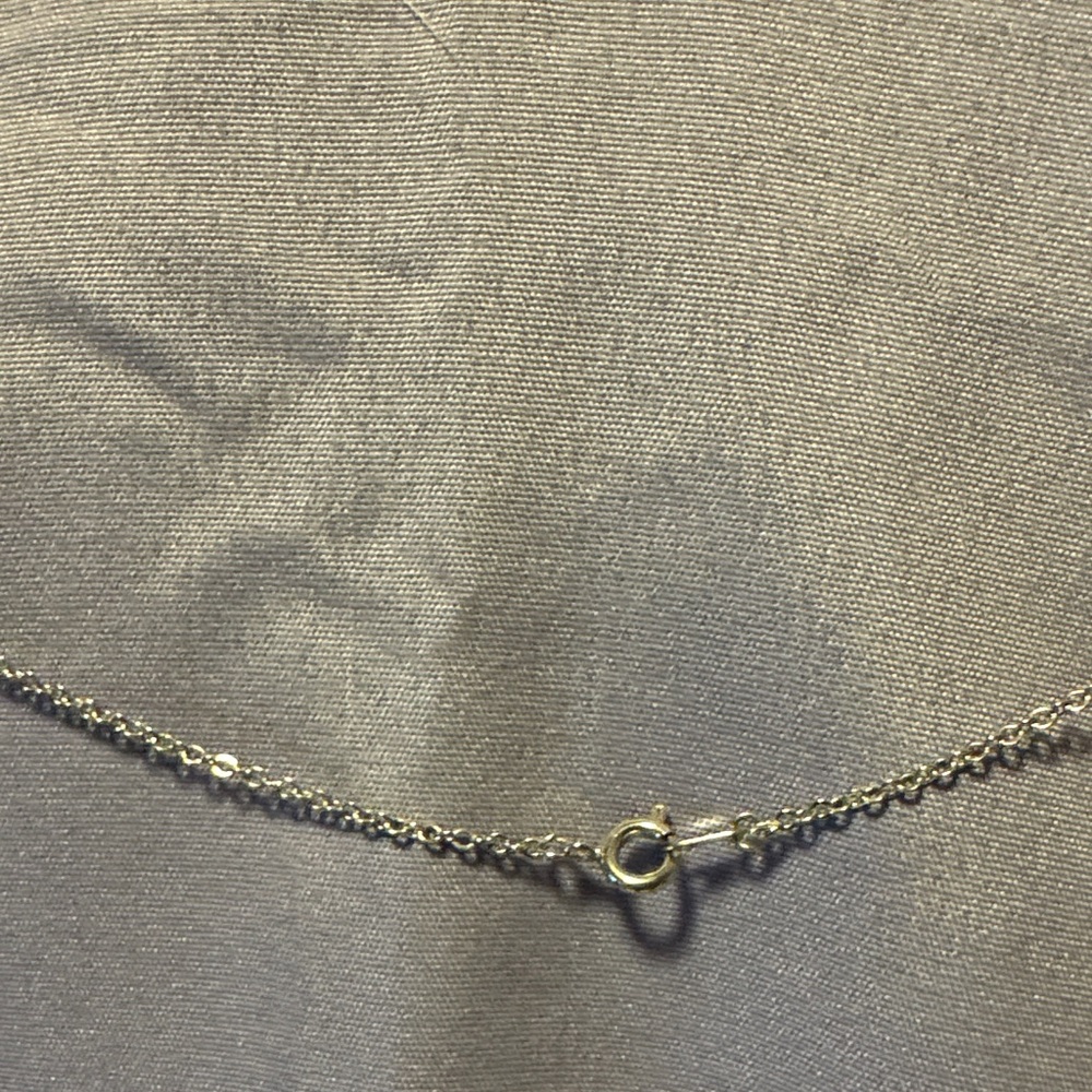 Silver and Red Pendant Necklace - Picture 5 of 6